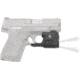 Crimson Trace Weapon Light, 1/3N Lithium, Glock 42 &amp; 43, White, 100 Lumen, Black, LTG-773