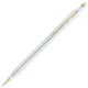 Cross Classic Century Meadlist 0.7mm Pencil w/ 23K Gold Plated Appointments, Silver 330305
