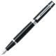 Cross Sheaffer 300 Glossy Black Fountain Pen w/ Meduim Nib and Chrome Plated Appointments, Black E0931243