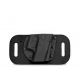 CrossBreed Holsters Snapslide OWB Holster for Kimber Micro 380, Right Hand, Black Cowhide, SSH-R-1802-X-CB