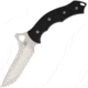 CSSD/SC Bram Frank Design LLC Bowie Fixed Blade Standard Fixed Blade Knife, 4.5in, Stainless Steel, Standard Edge, Satin, Black, G10 Handle CSSD14