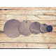 CTS Targets 10in Dia Round Rifle Target, Steel, 3/8in Thick, NSN N CTS-RR-10-004