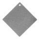 CTS Targets 8x8in Square Pistol Target, Steel, 1/4in Thick, NSN N CTS-PS-08-007