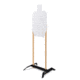CTS Targets Ground Stand Target, 18in, Black, NSN N CTS-LEOG-55
