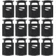 Cupped Waterfowl Outdoors Decoy Line Adjusters, Black, CU8222
