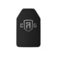 Custom Armor Group 4s16 Level IV Stand Alone Multi Curve Armor Plate, 7.25in x 11.5in, 4s16-SAPI-XS