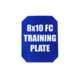 Custom Armor Group Non Ballistic Blue Marked SAPI Training Plate, Full Cut, 8in x 10in, GTP-SC-FC-810-NY