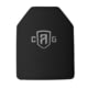 Custom Armor Group RSTP Level III+ ICW Multi Curve Rifle Armor Plate, 11in x 14in, RSTP-SAPI-XL