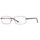 Cutter &amp; Buck CB Locust SECB LOCU00 Single Vision Prescription Eyeglasses - Gunmetal SECB LOCU005435 GM