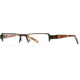 Cutter &amp; Buck CB Prestige SECB PRES00 Single Vision Prescription Eyewear - Black Amber SECB PRES005040 BK