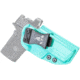 CYA Supply Co. Base Optic Ready Holster for Smith &amp; Wesson, Equalizer, Right Hand Draw, Teal Blue, Small, BOR0427