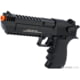 Cybergun / Spartan Military & Law Enforcement Magnum Research Licensed Semi/Full Auto Metal Desert Eagle L6 CO2 Gas Blowback Airsoft Pistol by KWC, Black, 950501-US