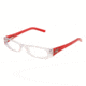 D&amp;G DD1154 Progressive Eyeglasses Crystal Frame w/ 49 mm Diameter Lenses, 830-4917