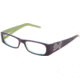 D&amp;G DD1155B SV Prescription Eyeglasses - Violet On Green Demo Lens Frame / 52 mm Prescription Lenses, 833-5216