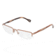 D&amp;G DD5078 Progressive Eyeglasses, Brushed Light Brown Frame / 50 mm Prescription Lenses, 456 5017