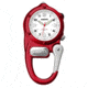 Dakota Watches Mini Clip Microlight, White Military Dial,  Red Case 3879-2