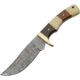 Damascus Hunter Walnut/Bone