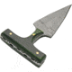 Damascus Push Dagger Micarta Green