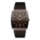 Danish Design Iq17q900 Stainless Steel Mens Watch - Black Leather Band, Black SS Case, Black Face