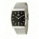 Danish Design Iq63q900 Stainless Steel Mens Watch - Silver Mesh Band, Pol SS Case, Black Face