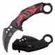 Dark Side Blades DS-A076BRD Spring Assisted Knife, 3in, 3CR13 Stainless Steel, Karambit, Black Blade, Aluminum Handle, Black/Red, DS-A076BRD