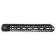 Dark Storm Industries DS-15 Lightning M-Lok Free Float Ultralight Forearm, 13in, Black, DSI-FAML5-LG13BLK