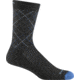 Darn Tough Prep Step Crew Lightweight with Cushion Socks - Mens, Charcoal, Medium, 6100_CHARCOAL_M_DARN