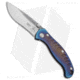 Darrel Ralph DDR/Simonich 2BK Custom Folding Knife, 3.50in, Talonite, Drop Point Blade, Titanium, Blue/Bronze/Purple Handle, Blue/Bronze/Purple/Gray, 8.00 inch, BHQ-37717