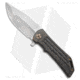Darrel Ralph Designs DDR Level 2 Dominator Flipper Folding Knife, 3.75in, CPM S35VN, Clip Point Blade, Carbon Fiber, Black/Copper Handle, Black/Copper/Gray, 8.375 inch, BHQ-72092