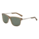 Davidoff 97208 Sunglasses, Brown Translucent Frame, Green Lens, 97208-4224