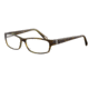 Davidoff 91024 Bifocal Prescription Eyeglasses - Brown Frame and Clear Lens 91024-6351BI