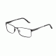 Davidoff 93039 Bifocal Prescription Eyeglasses - Black Frame and Clear Lens 93039-420BI