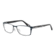 Davidoff 95102 Progressive Prescription Eyeglasses - Blue Frame and Clear Lens 95102-580PR