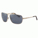 Davidoff No. 97324 Sunglasses - Gold Frame and Grey Silver Lens 97324-600