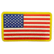DDT Rubber Morale Patch, Flag, Full Color DDT50104