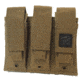 DDT Triple Pistol Molle Pistol Pouch, Tan DDT50511