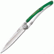Deejo Linerlock Green 27Gram Knife DEE9AP003