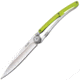 Deejo Linerlock Yellow 27Gram Knife DEE9AP004