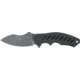 Defcon 5 India Tactical Folding Knife, 3.54in, SS 8Cr13MOV, SS Blade w/ Ti Coating, GFN Handle w/ Cut-Outs, Black, D5-K008