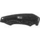 Defcon 5 Kilo Tactical Folding Knife, 3.54in, SS 8Cr13MOV, SS PTFE Coated Blade, G10 Handle w/ Carbon Fiber Insert, Black, D5-K011