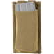 Defcon 5 Low Profile Elastic 5.56 Single Magazine Pouch for Long Weapon, Tan, D5-M4LPSP CT