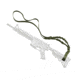 Defcon 5 One Point Tactical Assault Sling, OD Green, D5-AS55 OD