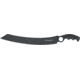 Defcon 5 Tango Machete, 8 in Blade, G-10 Handle, w/Finger Ring, Ti-Coated 3Cr Blade, Black, D5-K013