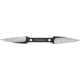 Defcon 5 Zulu Throwing Knives, Set of 3, 2.75 in Blade,, Black, D5-K015