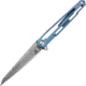 Defcon Peregrine Framelock Folding Knife, Blue titanium handle, TF 4394-1