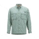 Demo, ExOfficio Air Strip Gingham Long Sleeve - Mens, Bonsai, Medium, 1001-3231-Bonsai-M