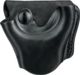 DeSantis Leather Handcuff Case, ASP 100, Ambidextrous, Plain, Black, A04BJG3Z0