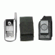 DeSantis Black - E-Z Draw Nylon Cell Phone Holster N13BJG3Z4