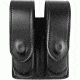 DeSantis Black - Plain - Double Mag Pouch - Hidden Snap U41BJGGZ5