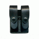 DeSantis Black - Plain - Double Mag Pouch - Velcro U41BJFFZ4